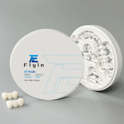 comprare Corone dentale in ceramica di zirconia ST Plus cad cam ceramica presshade 3d prezzo corone denti piastra disco bianco zirconia dentale online manufacture