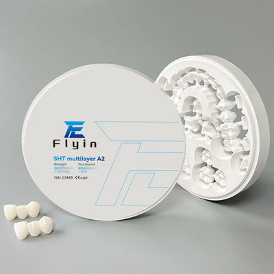 comprare Materiali dentali e di laboratorio SHT Multilayer Zirconia Blocco 46% Traslucidità online manufacture