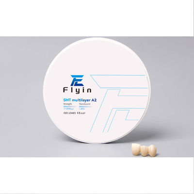 comprare Pre Shad Zirconia Dental Block Dental Lab SHT Multilayer Zirconia Ceramic Disc online manufacture