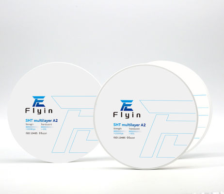 comprare Dental Zirconia Ceramic Blocks Cad Cam SHT-ML Multilayer Zirconia Disc online manufacture
