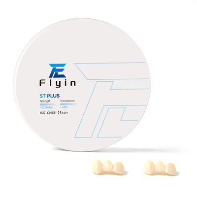 Blocchi di zirconio a più strati di laboratorio dentale Blocchi di zirconio ST PLUS 98Mm
