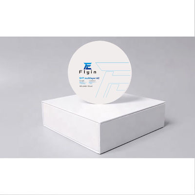 Transistor Dental SHT Multilayer Zirconia Blocco Bianco Traslucido