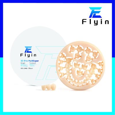 3D Pro Multilayer Zirconia Block CAD CAM Zirconia Ceramica Blocchi Materiali dentali