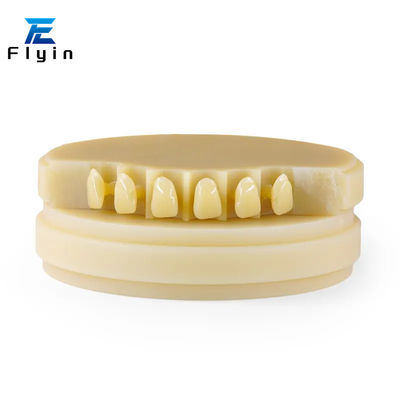 CAD CAM Chiara Pmma Blocco dentale con superficie piatta e dura