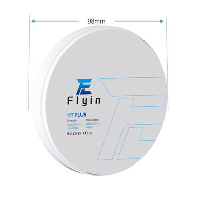 Blocco di zirconio ad alta resistenza HT Plus Blocchi di zirconio Macchine di fresatura Cadcam attrezzature dentali zirconio