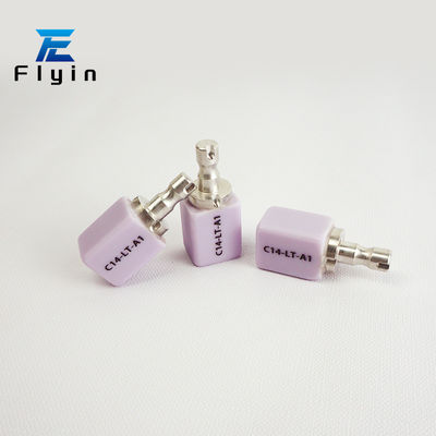 Flyin C14 HT/LT Lithium Disilicate Ceramic 14mm Opzioni di taglia Perfette per inlays nei laboratori e nelle cliniche dentali